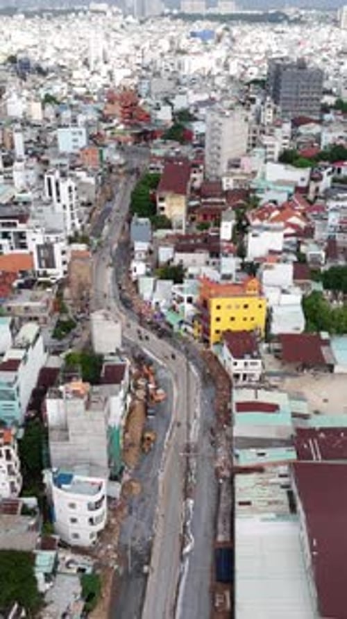 Ho Chi Minh City Business District In Daytime