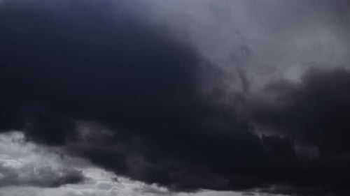 Dark Storm Clouds in the Sky