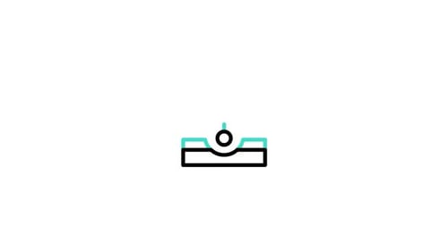 Minimalist Flat Design Seed Sprouting Animation