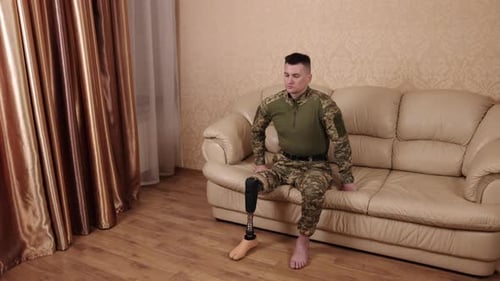 Membres prothétiques du personnel militaire Héros militaires