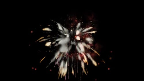 Vibrant Particle Explosion Transition Effects