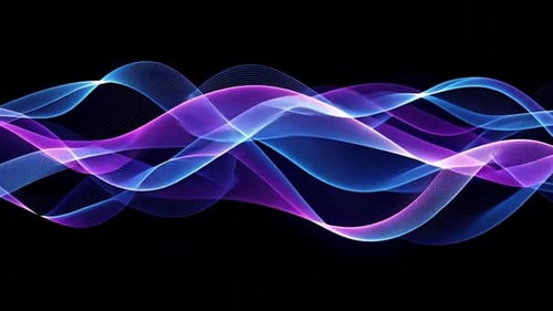 Purple Line Design Background