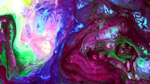 Abstract Colorful Ink Movements Spreads On Water Texture 573