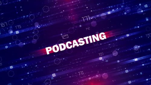 Podcasting Tech Background