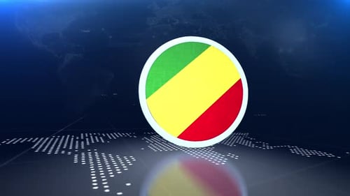 Congo Flag Transition