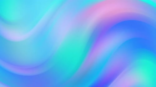 Abstract Colorful Pastel Gradient Soft Wavy Background Loop