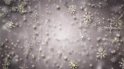 Silberner Weihnachts-Schneeflocke-Hintergrund
