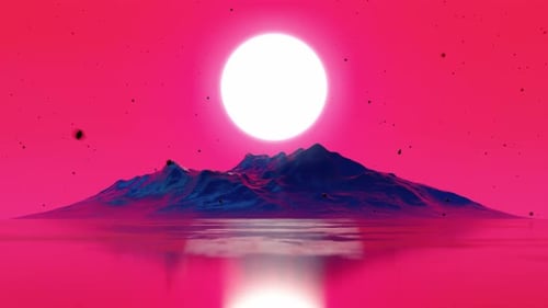 Retrowave Background