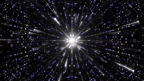 Abstract Colorful Particles Background Loop V3