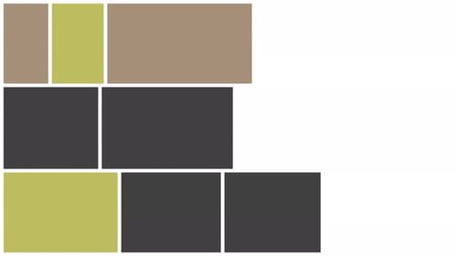 Geometric Grid Reveal Transition