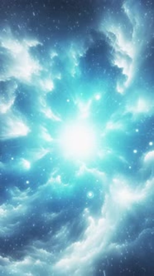 Un événement céleste brillant illumine le ciel nocturne de couleurs éclatantes