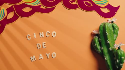 Cinco De Mayo Flat Background