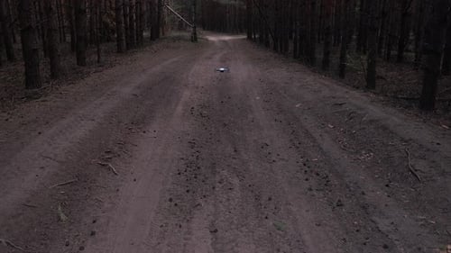 Flight Over The Drone