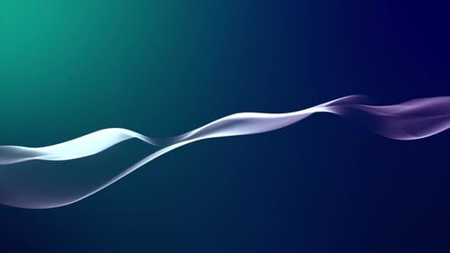 Dynamic Digital Particle Wave Flow Background V5