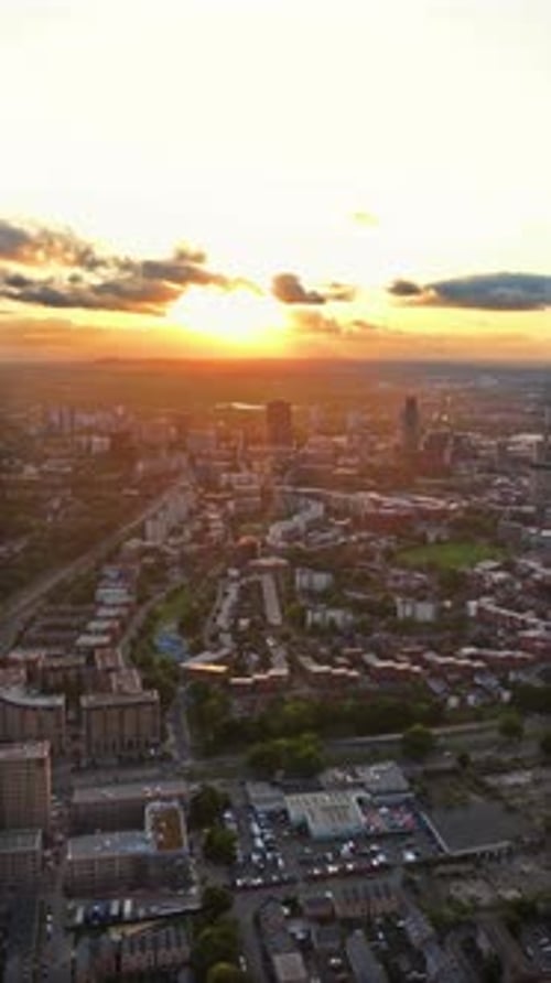 Birmingham Cityscape, England