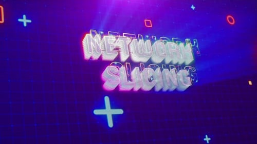 Futuristic Glitch Text Reveal Motion Graphic