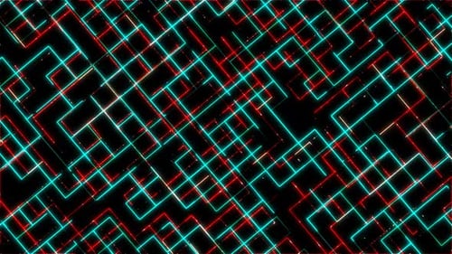 Abstract background with squares glowing neon background . Vd1201