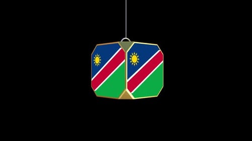 Namibia Flag Transparent Background