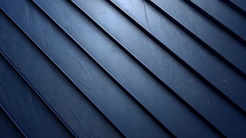 Dark blue diagonal grooved surface