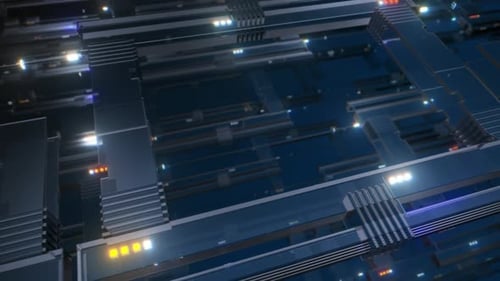 Introdução à tecnologia Background 4k.