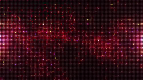 Dynamic Modern Abstract Glowing Dot Grid Loopable Background