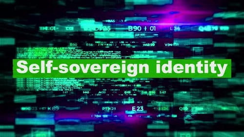 Futuristic Digital Data Stream Background Animation