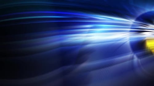 Dynamic Abstract Blue Light Streaks Background Animation