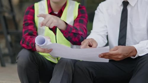 Working brainstorming for cost estimating on design architectural and engineering.