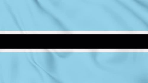 Waving Flag Background Animation with Fabric Texture