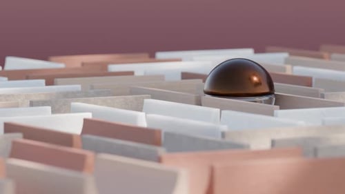 Animação 3D em loop de pontes giratórias