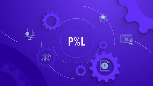 Flat Infographic Colorize Icons Background Pl Loopable Animation