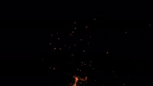 Fire Embers Sparks