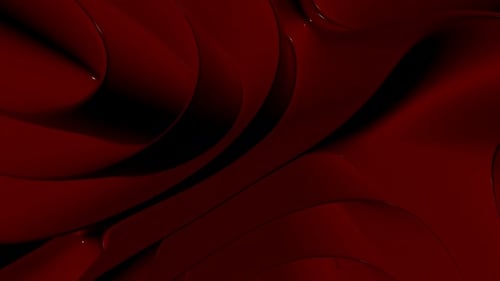 Luxuriöser Hintergrund mit dunklen Kirsch-Plasmawellen, exklusiv, 3D-Render, Reflexion, einzigartiges Design