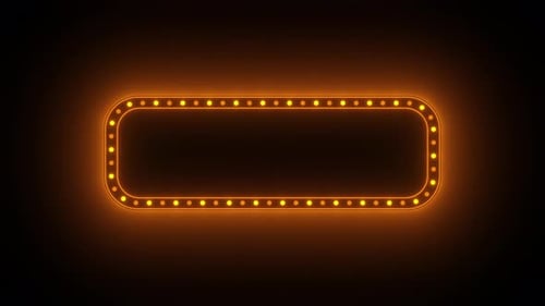 Marquee Light Board Retro Neon Sign