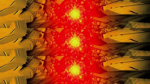 Neon-Vortex-Schleife
