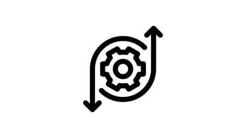 recovery line icon animation