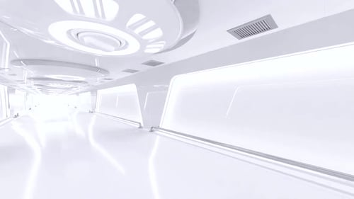 Futuristic Minimalist Interior Design