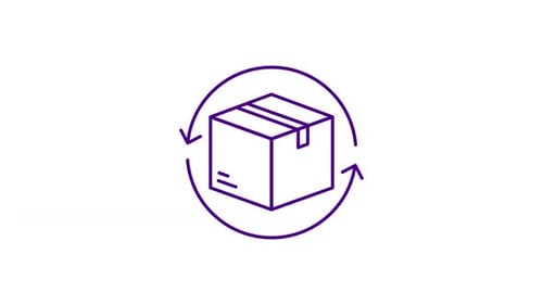 Icono de caja animada Up And Down