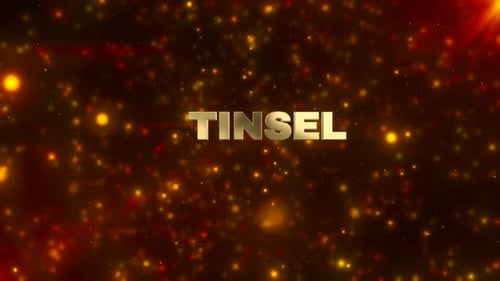 Opulent Golden Particle Text Reveal Title