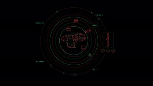 Infografiken zur Nutzung künstlicher Intelligenz auf Alpha Channel
