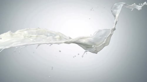 Milk Splash, Pouring