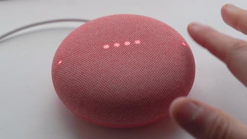 Smart Home Device Activation with Finger Touch