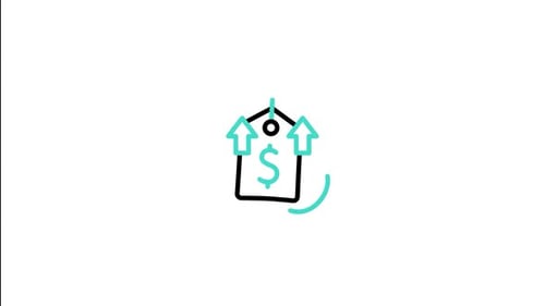 Price Up Animated Icon