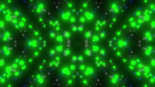 Dynamic light patterns with vibrant colors creating an energetic backdrop