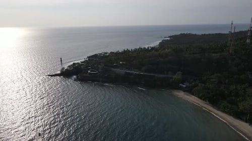 Aerial Beauty Ocean Waves