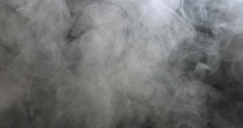 Dense Clouds of Smoke Rise