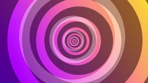 Colorful Circles Pattern Abstract Background