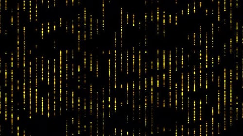 Golden Abstract Background Yellow Code Graphic or Decorating Glitter Backdrop