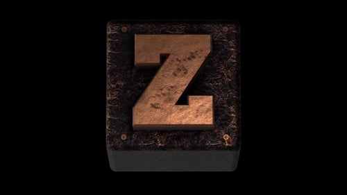 Metalltyp Buchstabe Z
