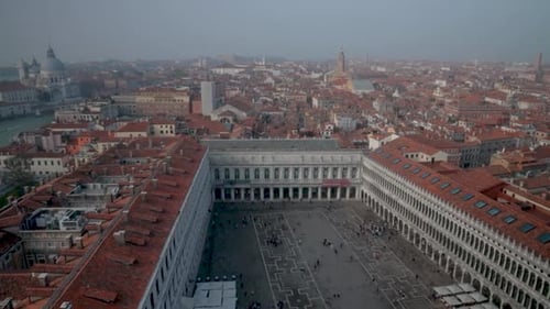 St. Mark's Square Overlook in Venice, Italy